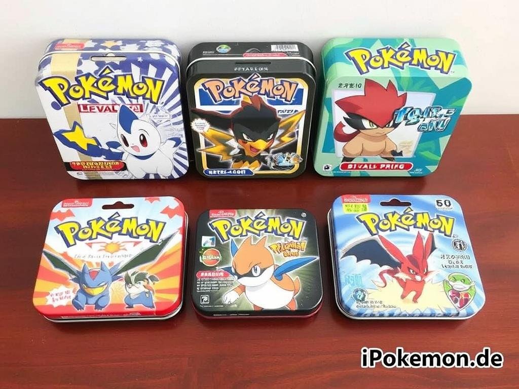 Pokémon Tin Boxen im Großhandel