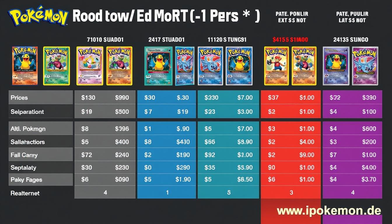 Preisvergleich bei Pokémon Karten
