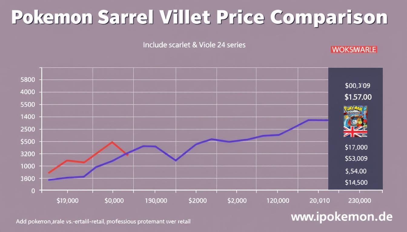 Preisvergleich verschiedener Karmesin & Purpur Pokémon Karten
