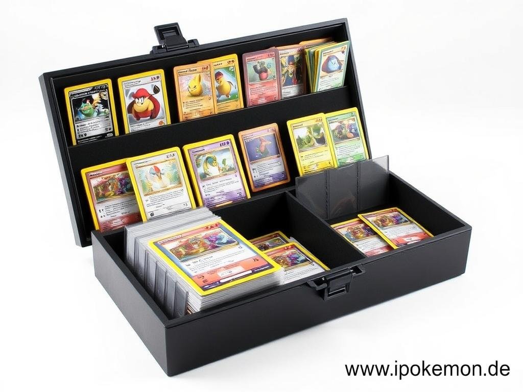 Professionelle Aufbewahrungsbox für große Pokémon Kartensammlungen