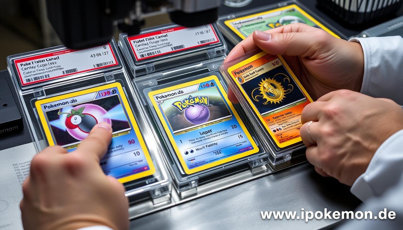 Professionelles Grading von Pokémon Karten