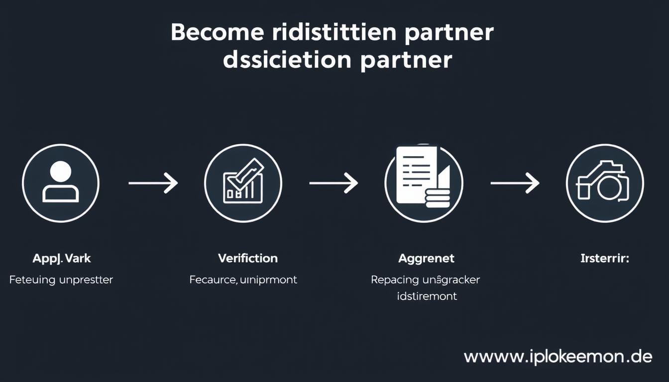 Prozess zum Partner von iPokemon als Pokémon Karten Händler zu werden