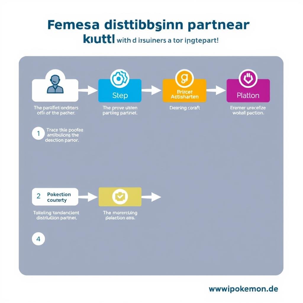 Prozess zum Vertriebspartner für Pokémon Karten zu werden