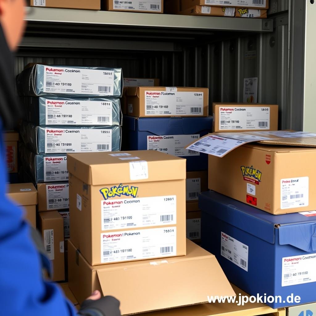 Schneller Versand von Pokémon Karten Großhandelsbestellungen