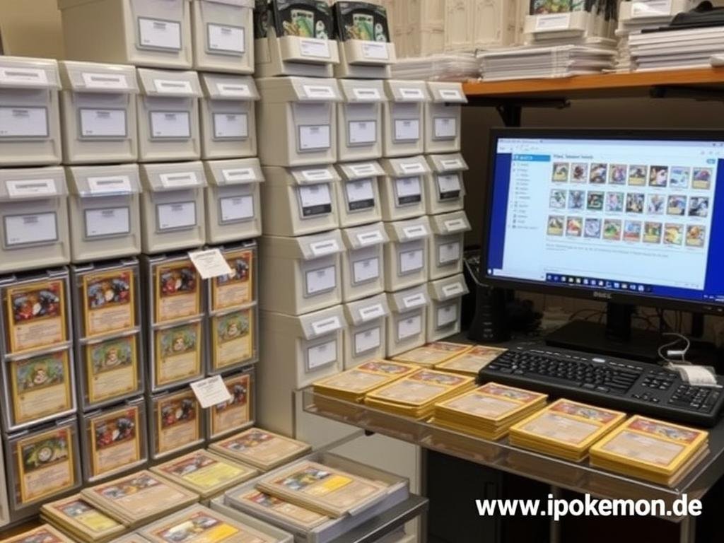 Sortierung und Katalogisierung von Pokémon Karten Fehldrucken