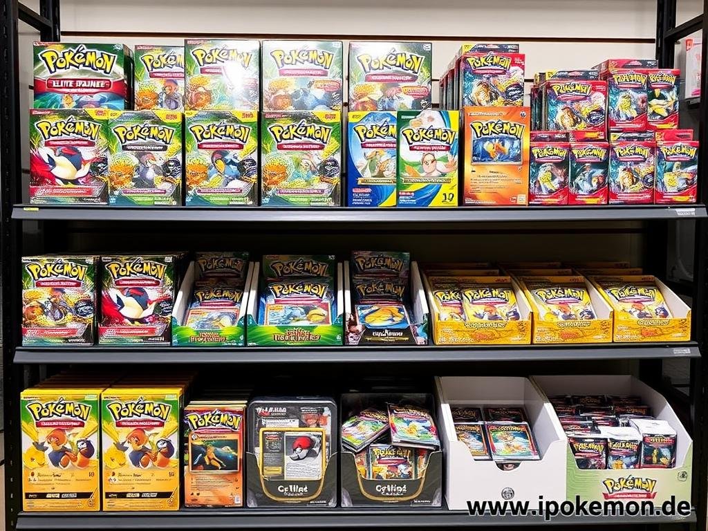 Sortimentsgestaltung für Pokémon Karten Händler