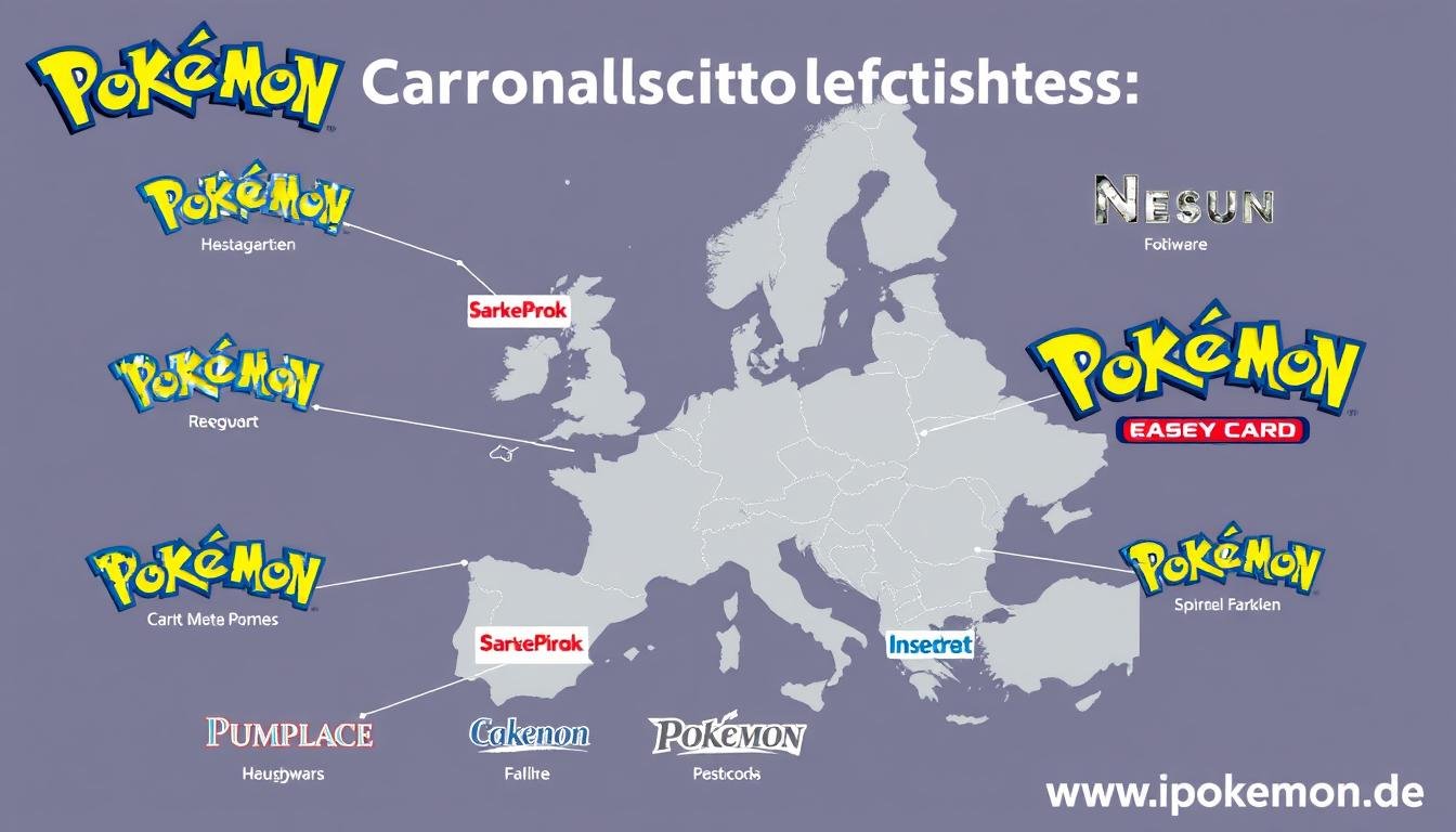 Übersicht der wichtigsten Pokémon Karten Distributoren in Europa