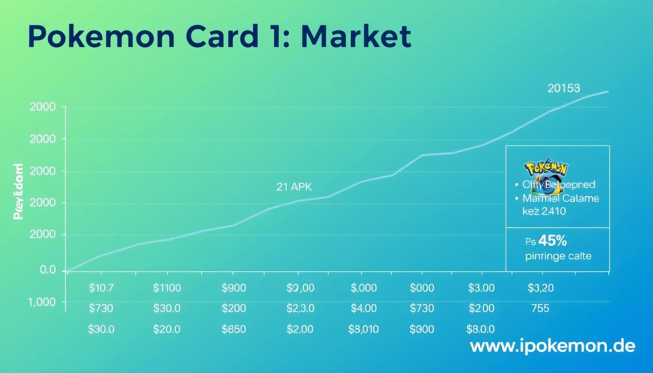 Übersicht des Pokémon Karten Marktes mit Preisentwicklungsgrafik