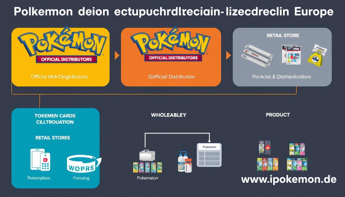 Verschiedene Distributionskanäle für Pokémon Karten in Europa