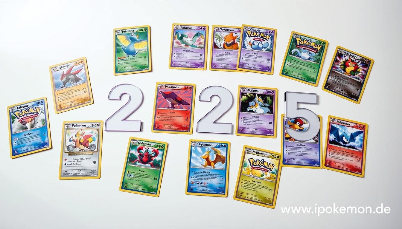 Verschiedene Pokémon Karten Editionen 2025 Übersicht