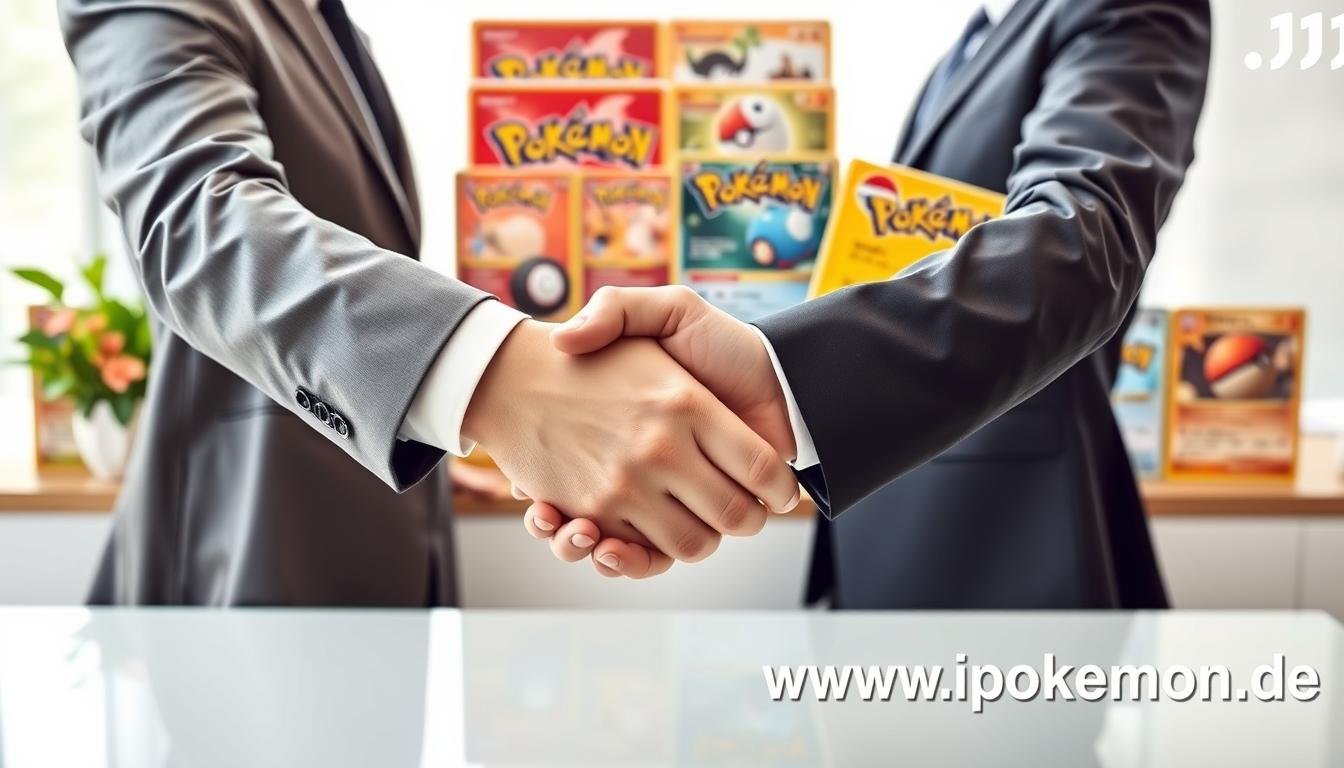 Vertriebspartnerschaft für Pokémon Karten in Deutschland