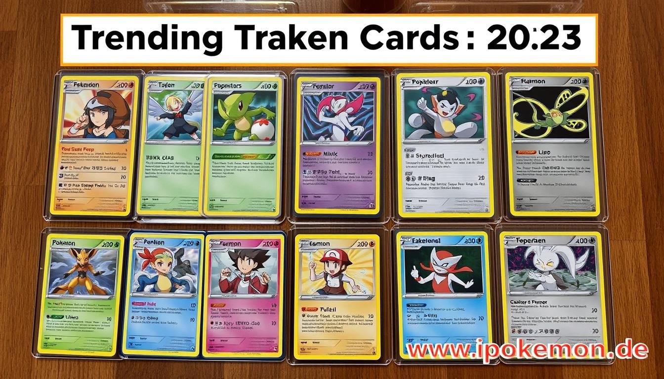 Aktuelle Trendkarten im Pokémon Trainerkarten Segment