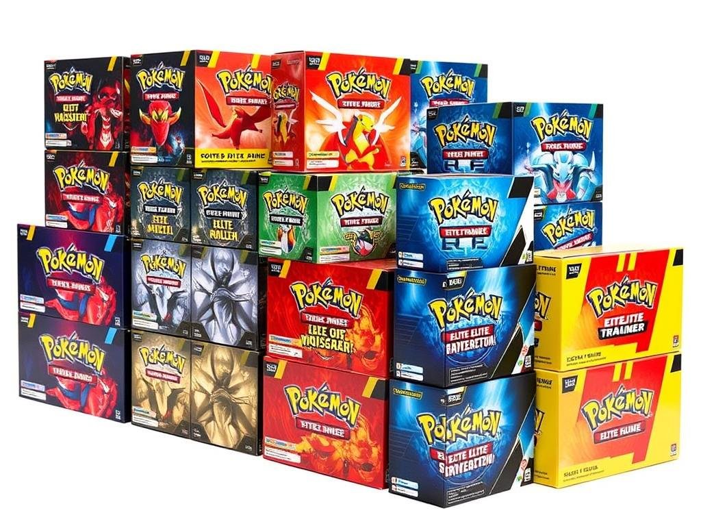 Elite Trainer Boxen von Pokémon Karten für Großhändler