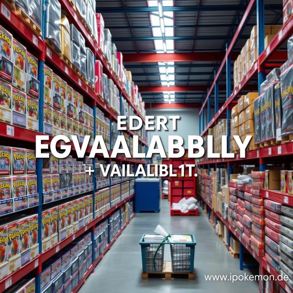 Lagerbestand von Pokémon Karten im Großhandel
