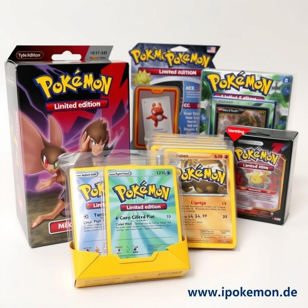 Limitierte Pokémon Karten Kollektionen und Sonderausgaben