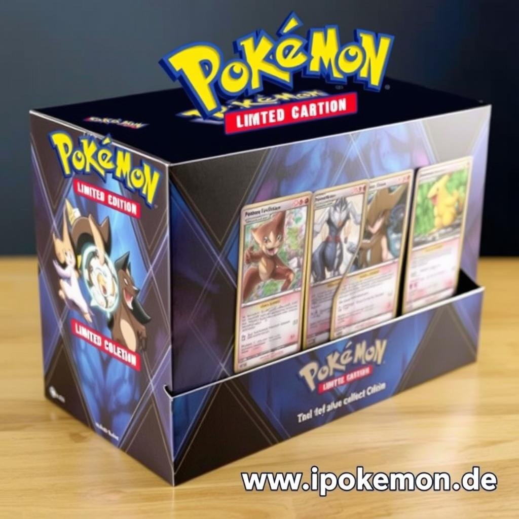 Limitierte Pokémon Karten Sonderausgaben für Händler