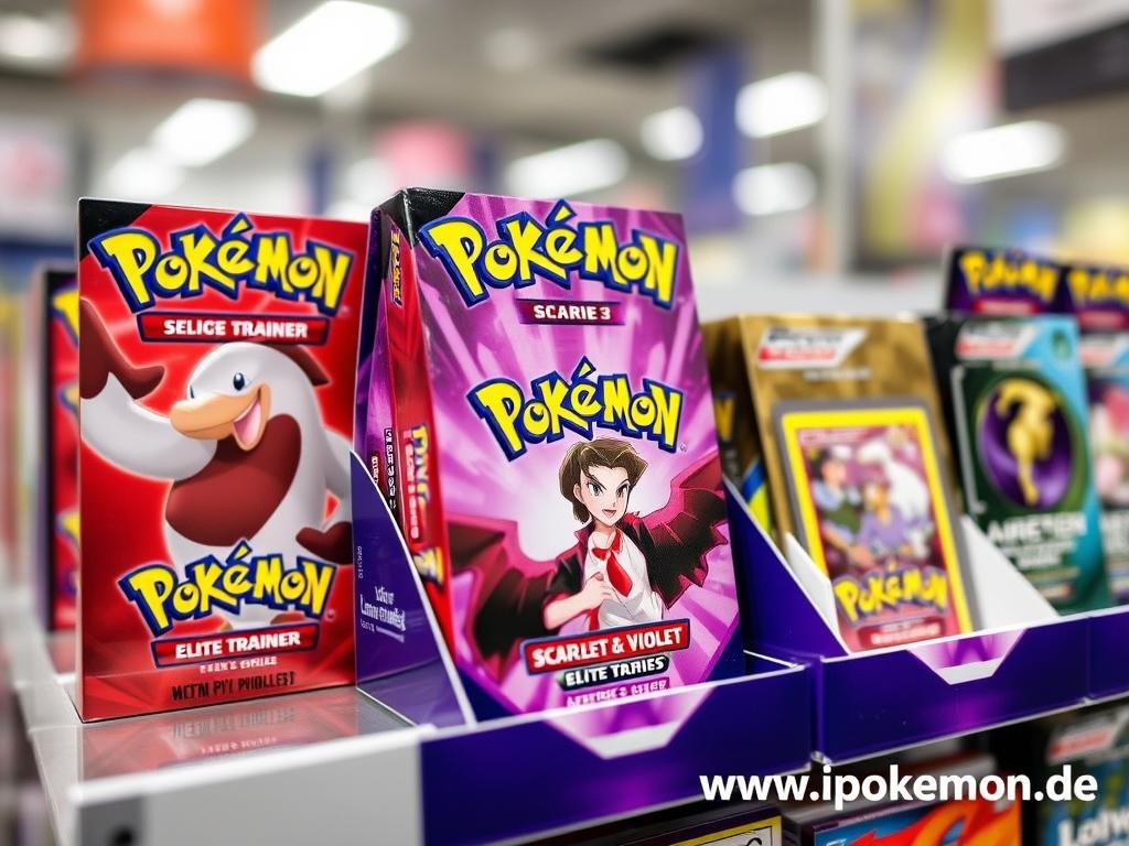 Neueste Pokémon Kartensets mit Fokus auf Karmesin & Purpur Serie