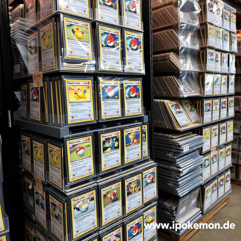 Pokémon Einzelkarten für den Großhandel sortiert