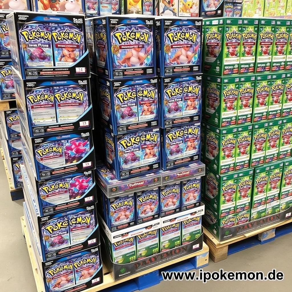 Pokémon Karten Booster Displays im Großhandel