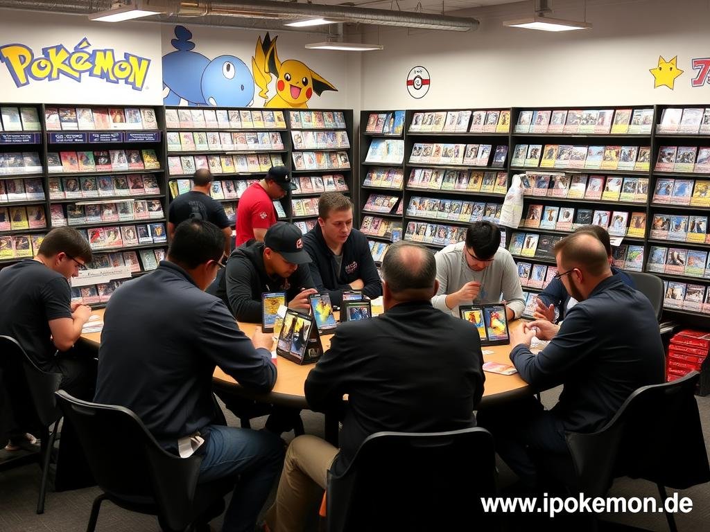 Pokémon Karten Community-Event im Laden