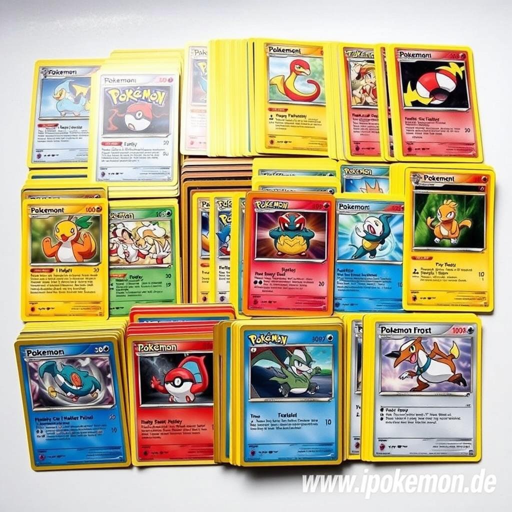 Pokémon Karten Einzelkarten Sortiment für Händler