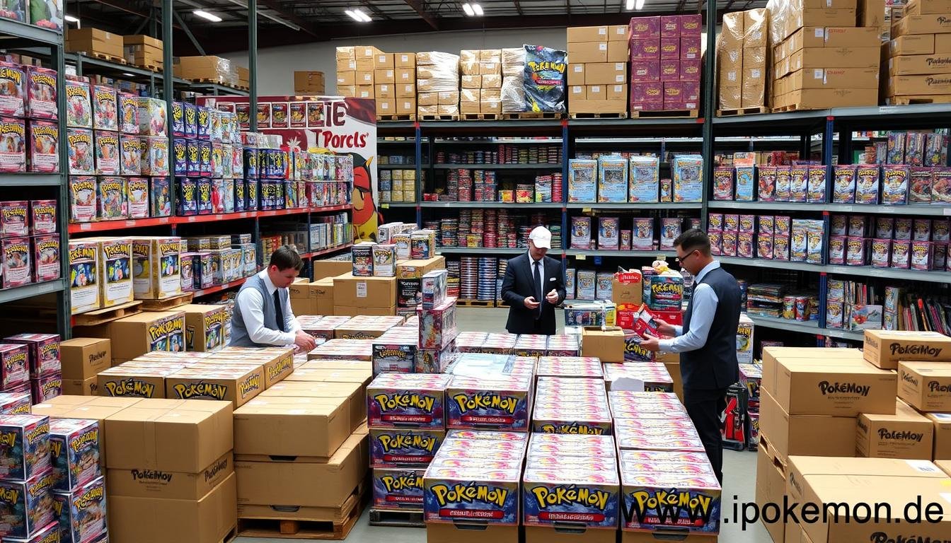 Pokémon Karten Großhandel Lager mit umfangreichem Sortiment