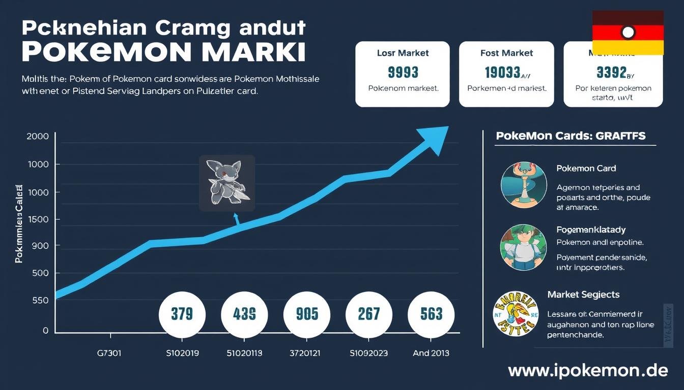 Pokémon Karten Großhandel Marktübersicht mit Wachstumskurve
