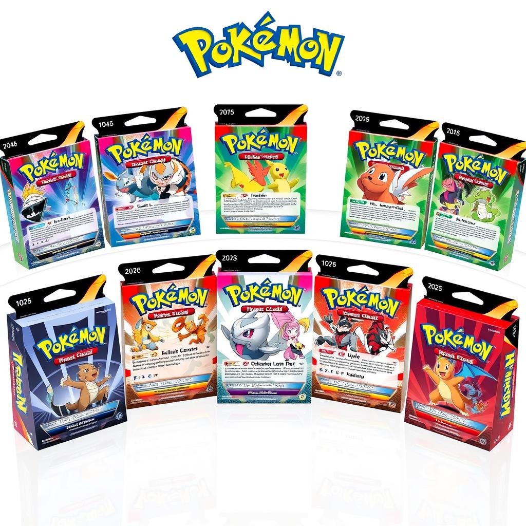 Pokémon Karten Themendecks für Turniereinsteiger