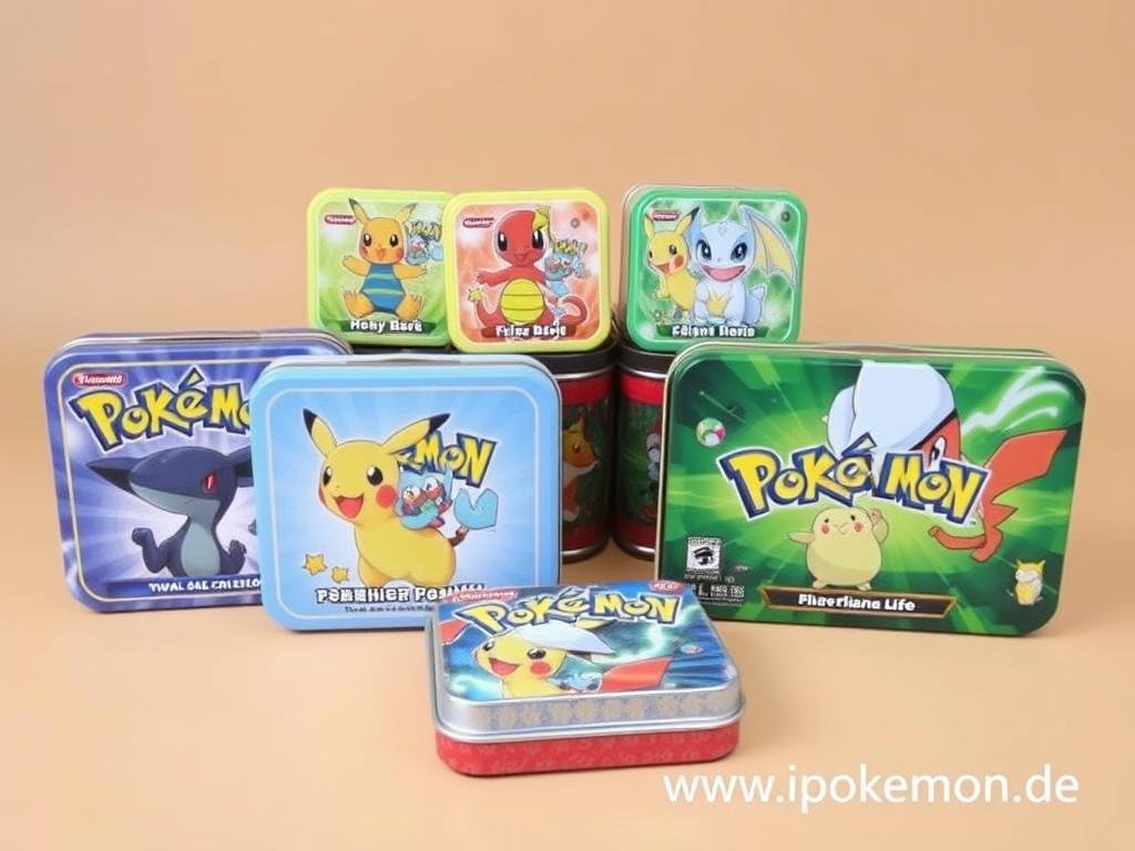 Pokémon Tin Boxen im Großhandel