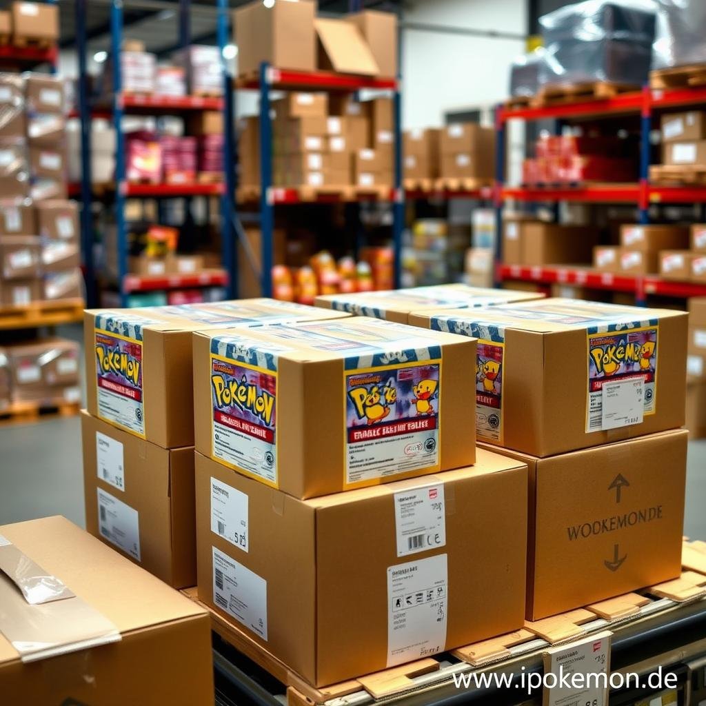 Schneller Versand im Pokémon Karten Großhandel
