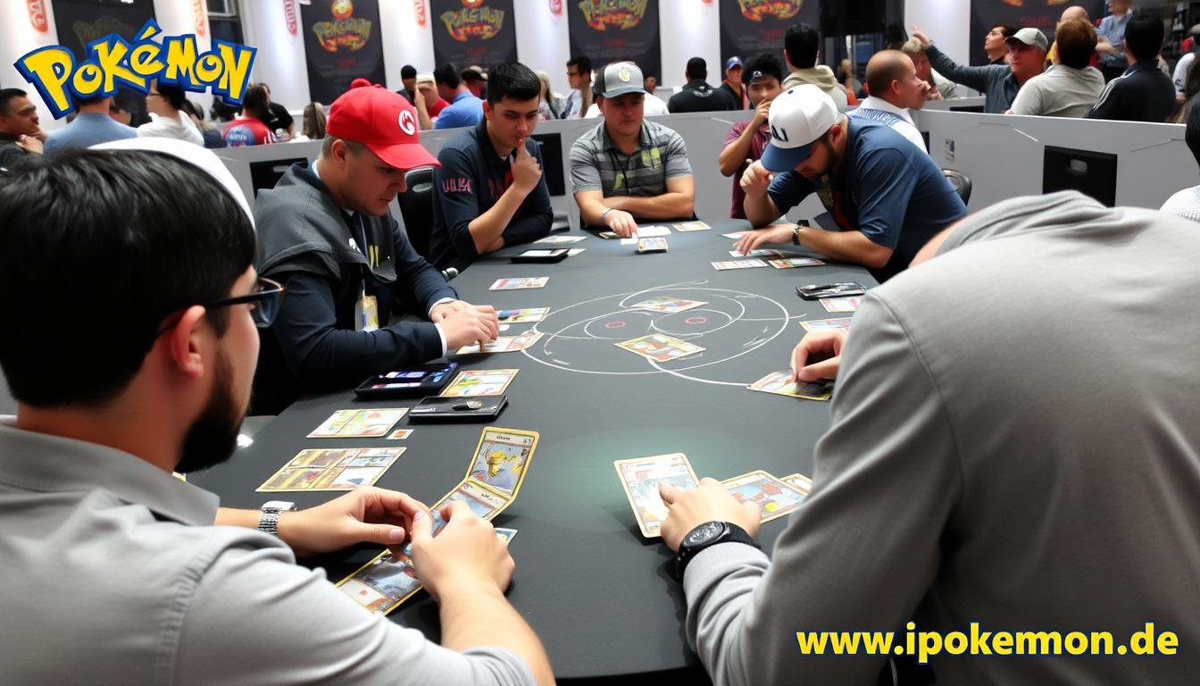 Strategischer Einsatz von Pokémon Trainerkarten in einem Turnierspiel
