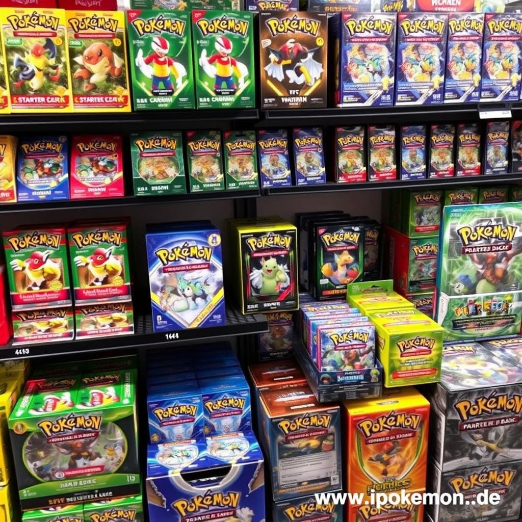Umfangreiches Pokémon Karten Sortiment im Großhandel