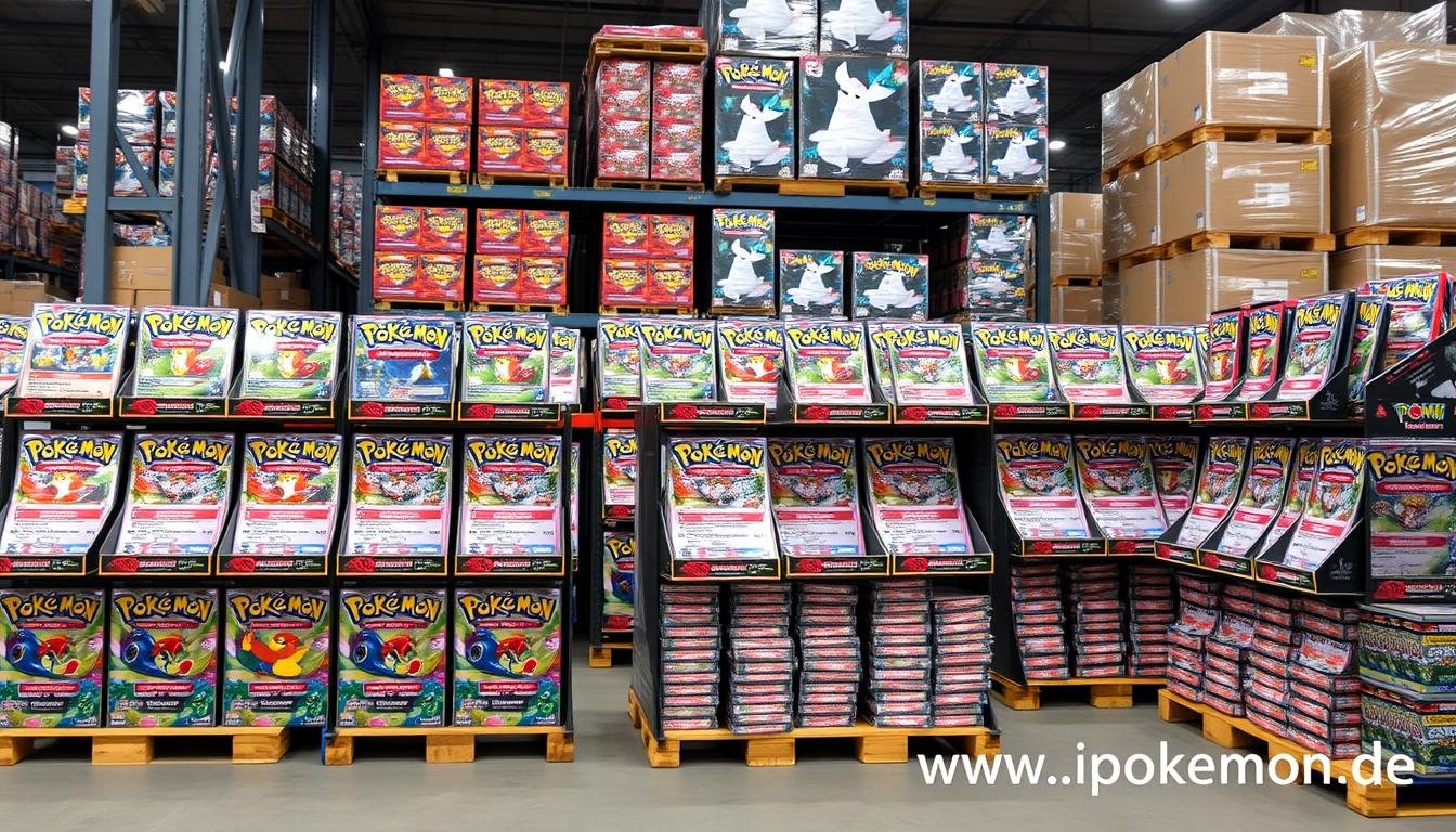 Verschiedene Pokémon Karten Booster Displays für den Großhandel