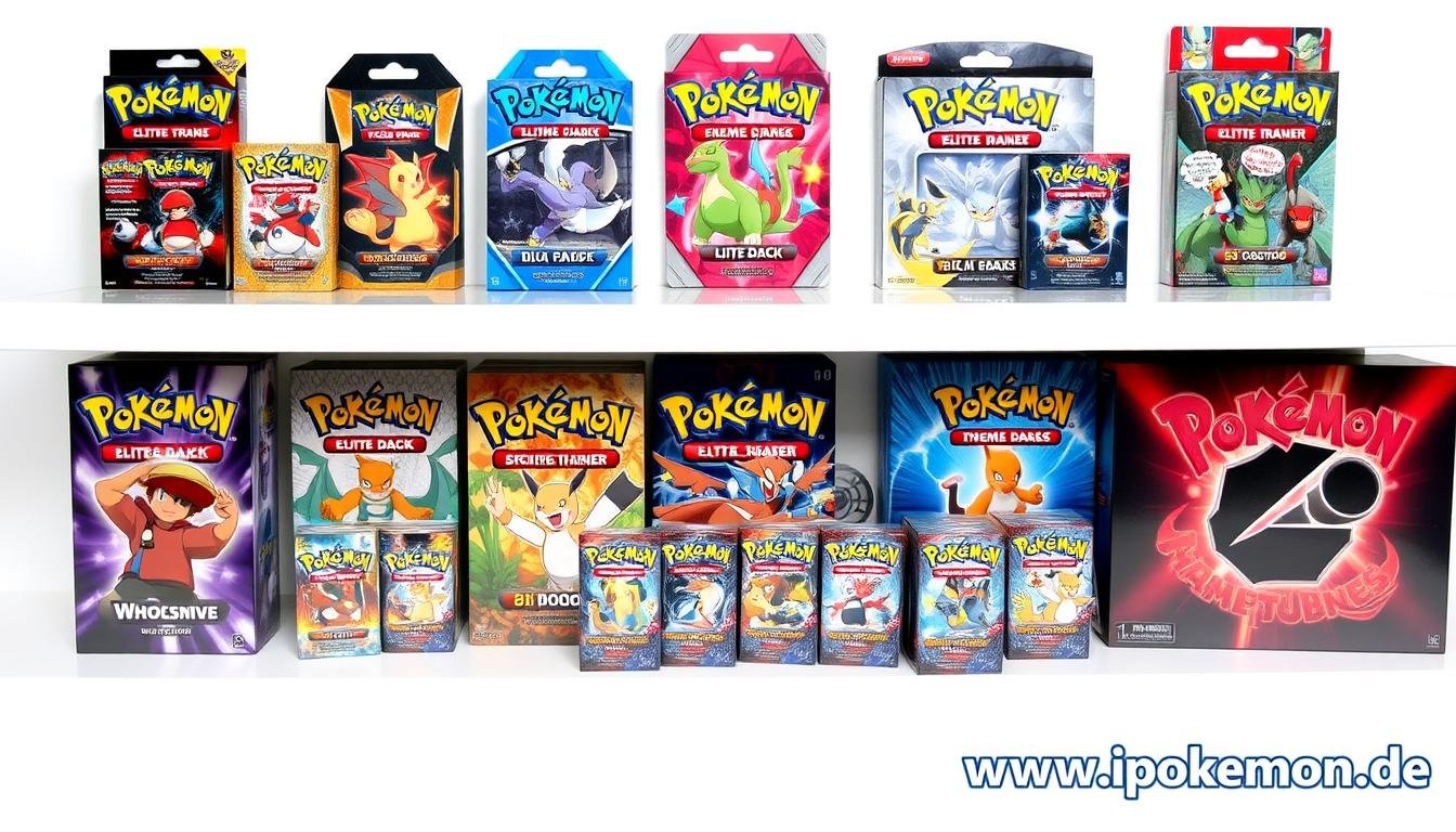 Vielfältiges Pokémon Karten Sortiment für Händler